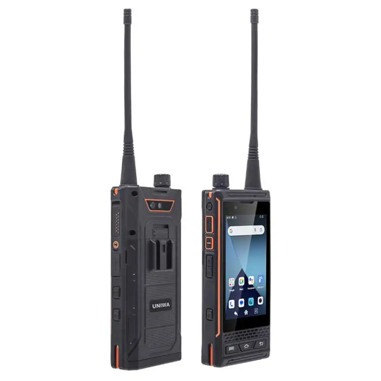 

2025 Newest 4G UNIWA P4 Plus VHF Walkie Talkie Rugged Phone, 4GB+64GB 4.0 Inch Android 14 Octa Core Phone