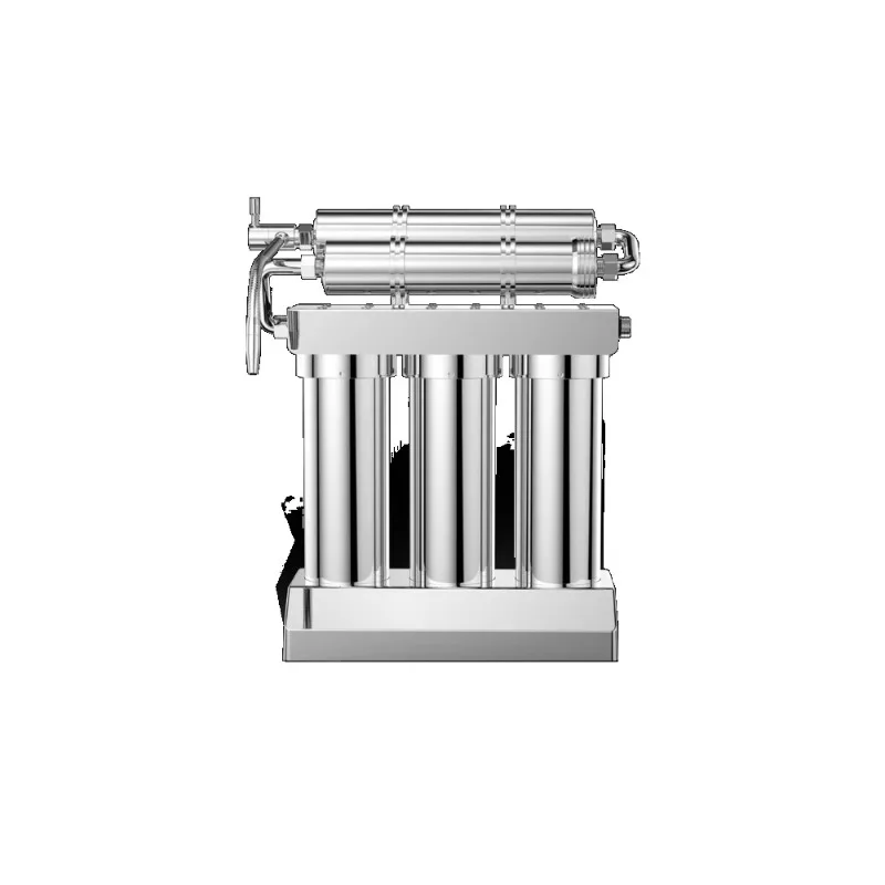 

89-3 +2 Household Large Flow Activated Carbon Water Purifier High Magnetic Ultrafiltration Water Filter Manual Power Source