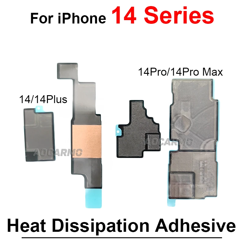 Motherboard Thermal Conductivity Graphite Paper Heat Radiatin Dissipation Adhesive For iPhone 12 13 Mini 14 Pro Max 14Plus 12Pro