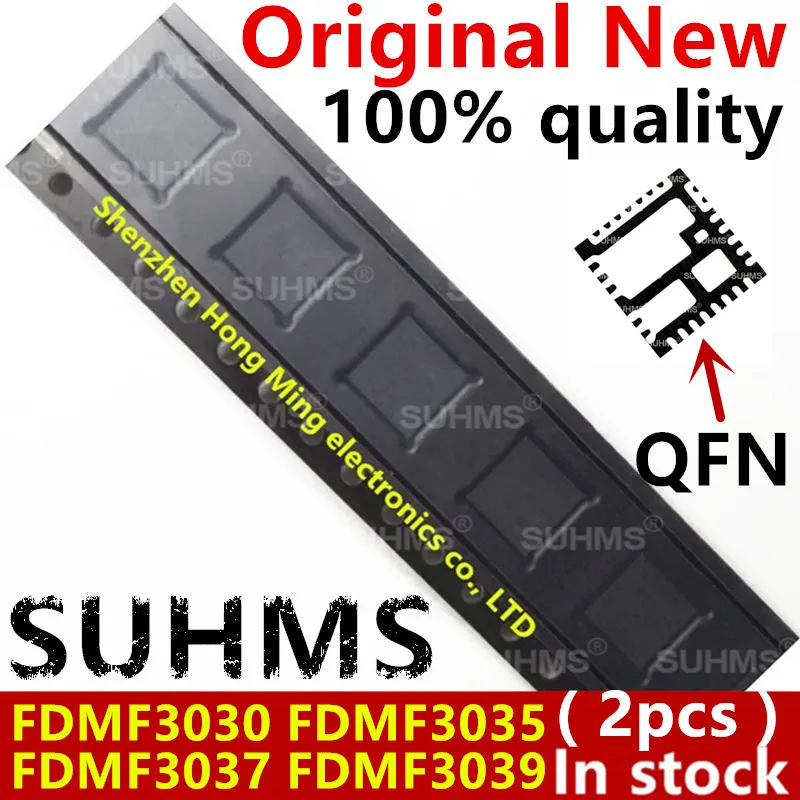 (2piece)100% New FDMF3030 FDMF3035 FDMF3037 FDMF3039 FDMF 3030 FDMF 3035 FDMF 3037 FDMF 3039 QFN-31