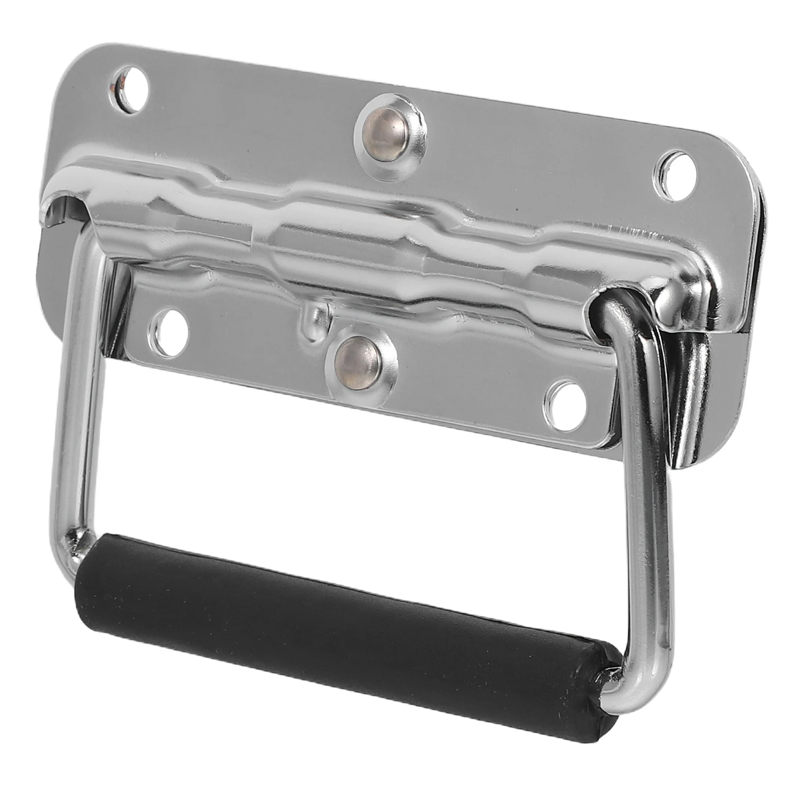 

Portable Box Stainless Steel Foldable Handles Heavy Load Carry Case Hardware Tool Chest Storage Solution For Home Repair