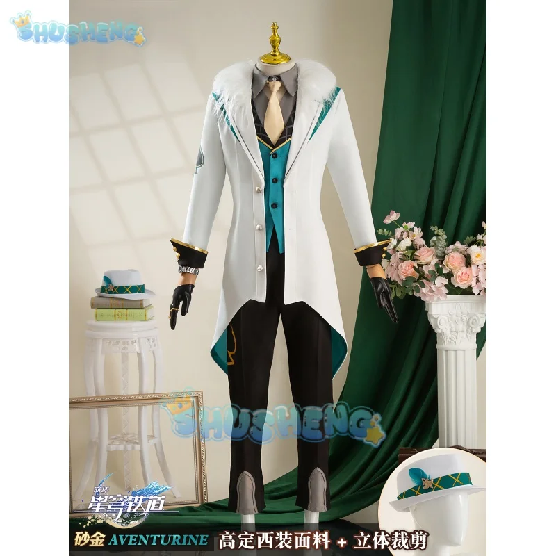 

Aventurine Cosplay Game Honkai: Star Rail Costume Music Concert Cosplay Suit Women Men Halloween