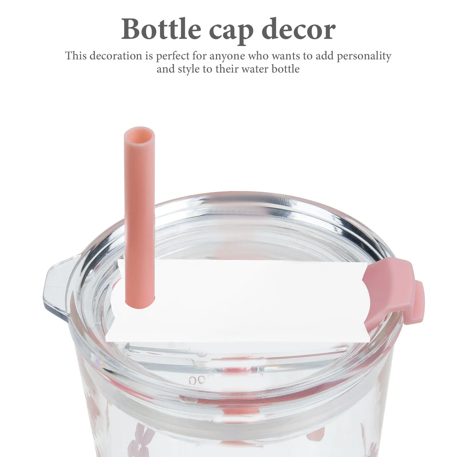 

6pcs Bottle Cap Decoration Acrylic Sheet Sublimation Blank Diy Ornament For Water Bottle Printable Craft Supply Art Accessories