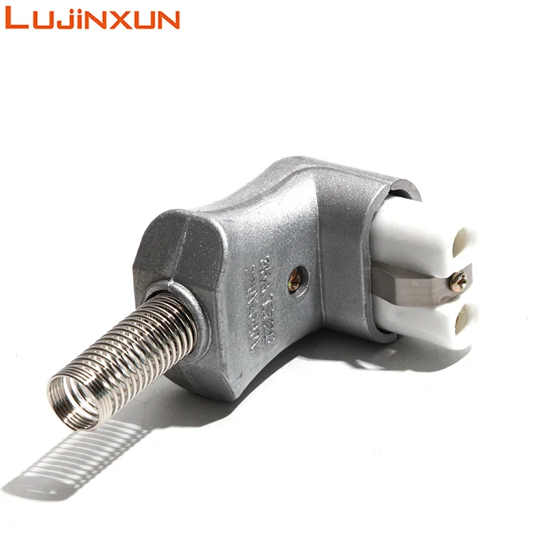 LUJINXUN T727 Aluminum Alloy Industrial High-Temperature Resistant Plug Socket for 35A Heating Ring Ceramic Furnace Plug