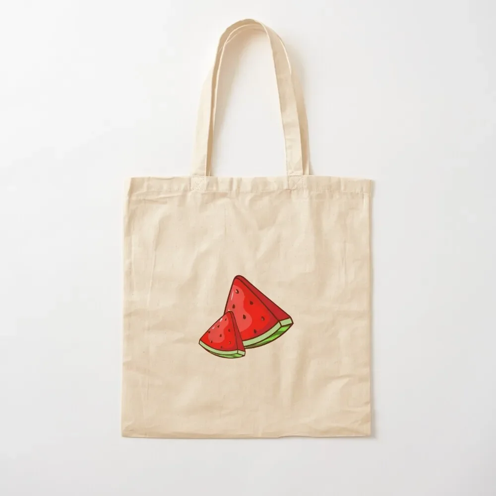 watermelon slice Tote Bag canvas tote luxury women personalized reusable shopping