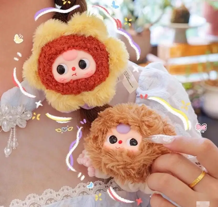 طفل جديد ثلاثة طفل ثلاثة سنوات من Mengmeng العصابات الشعر أفخم صندوق أعمى هدية عيد ميلاد العصابات الشعر لطيف وحلو #5