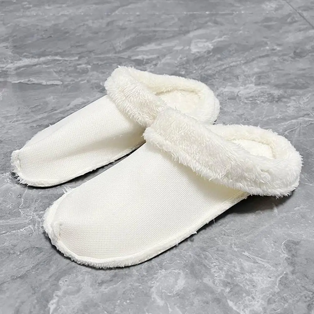 Velvet Thick Slipper Inner Soft Shoe Cover For Autumn Winter Warmth Plush Covers Removable Washable Inner Lining Cotton Sleeves
