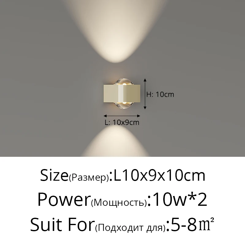 Cream Style Minimalist Wall Lamps Bedroom Bedside Round Atmosphere Lamp Medieval Bauhaus Living Room Study Background Wall Lamp image 3