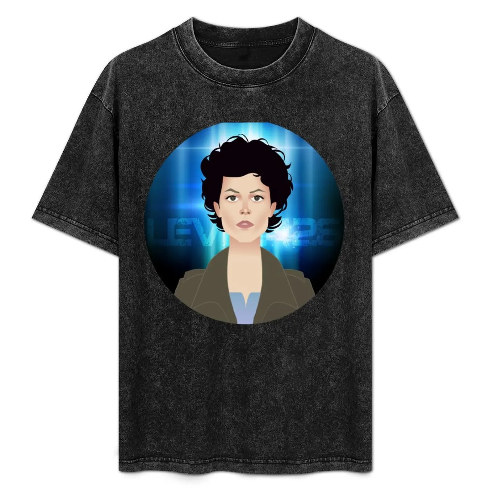 

Ripley level 246 T-Shirt Simple Solid Color Crew Neck Tee
