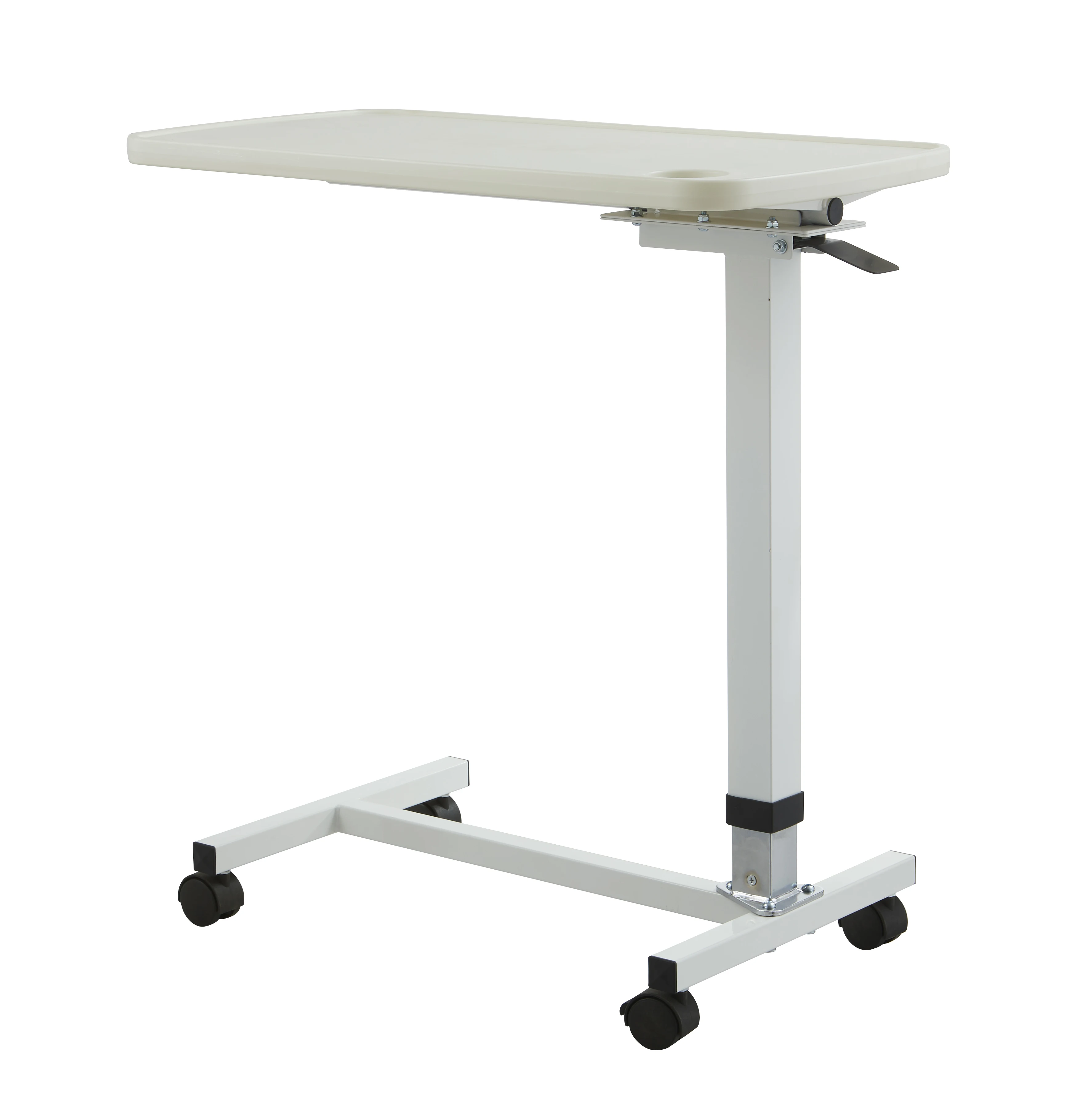 أثاث المستشفى المنقولة فوق طاولة السرير لتناول الطعام في المستشفى وطاولة جانبية للسرير للاستخدام المنزلي #4