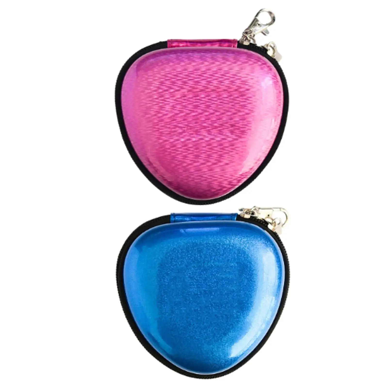 

Table Tennis Box Compact Lightweight Holds 3 Balls Stylish Professional Protector Zippered Portable Beginner Gift Case Holder