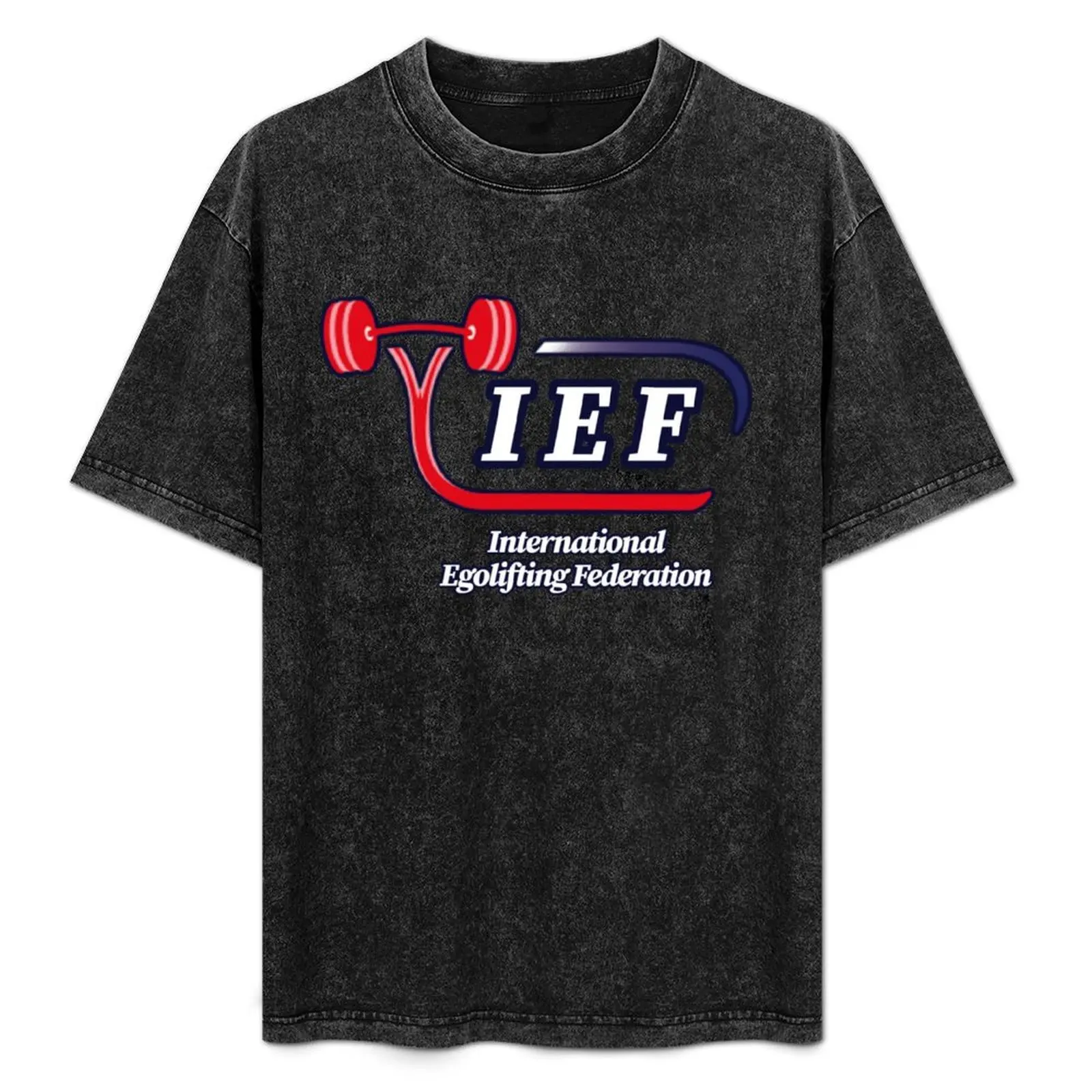 

International Egolifting Federation T-Shirt t shirt men 100% cotton luxury brand mens graphic t shirts T-Shirt