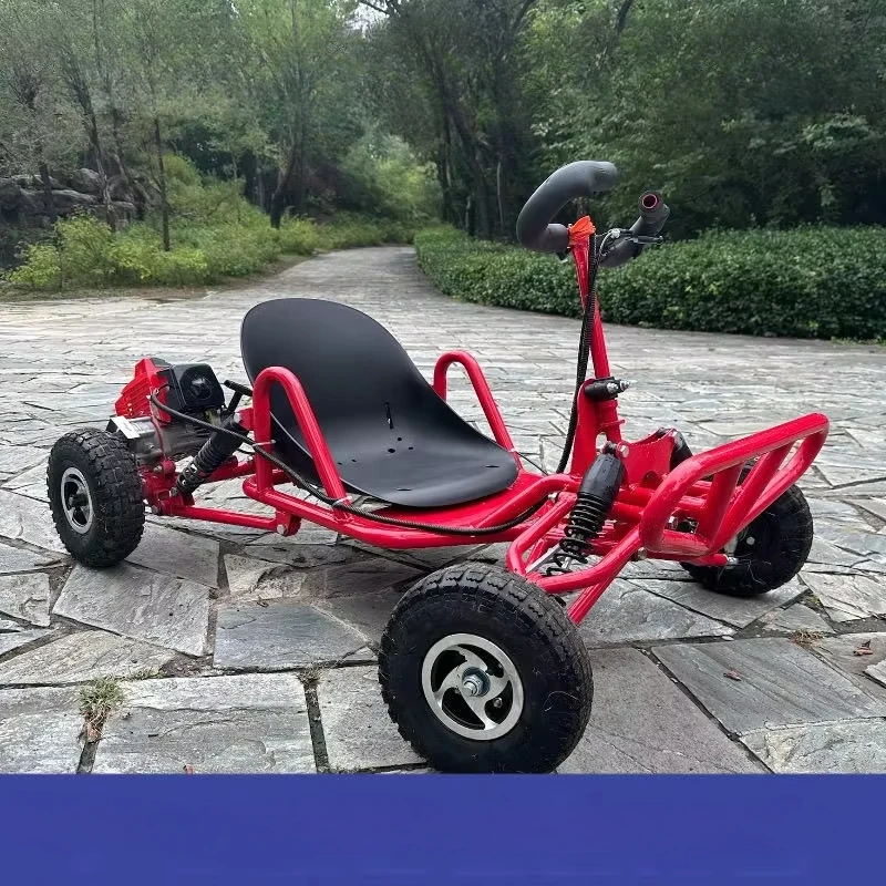63.3cc 4-Stroke Racing Go Kart Buggy for Adults Teens | Off-Road Adventure Outdoor Racing Kart | High Performance Durable Engine