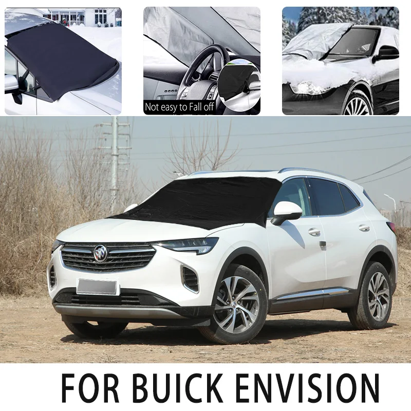 

Car snow cover front cover for BUICK ENVISION snowprotection heat insulation , Sunscreen wind Frost prevention car accessories