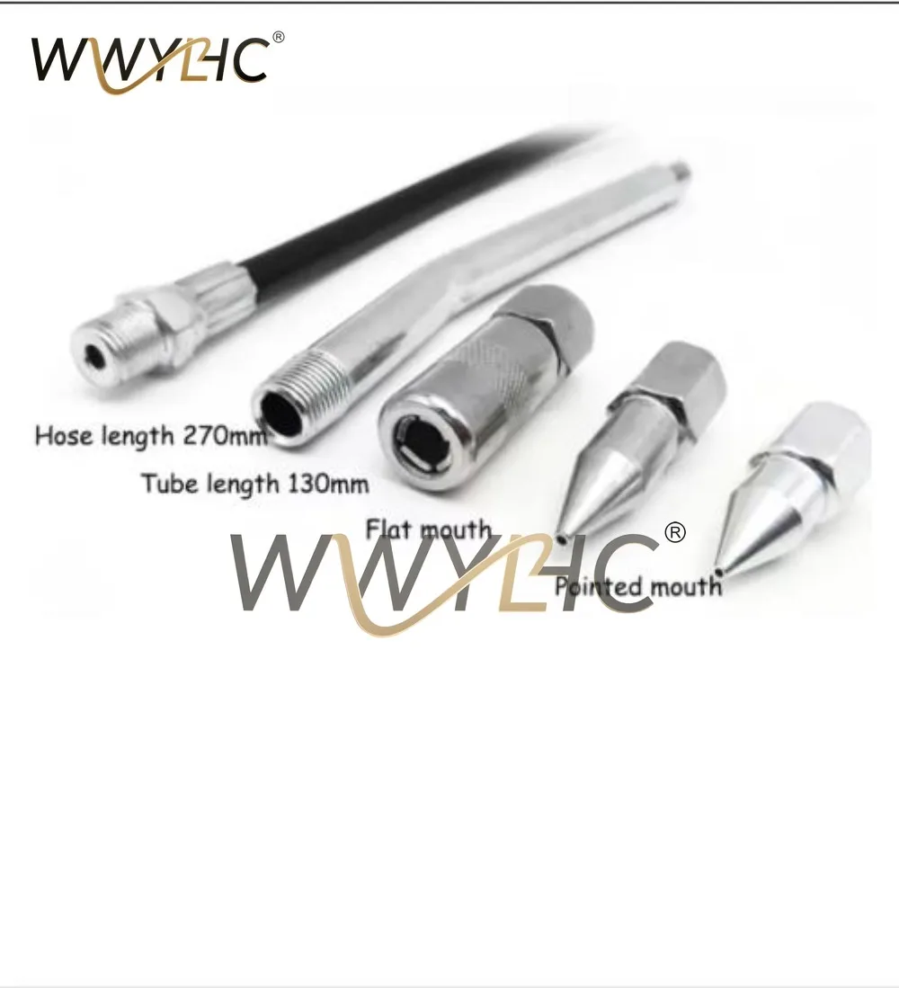 400CC Pneumatic Grease Gun Portable Pneumatic Compressor Pump Grease Gun for Lubricating Various Car Excavators and Ships
