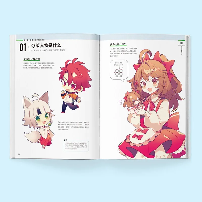 

Anime Chibi Painting Tutorial Book Drawing Reference Yumenouchi Chiharu Illustrated Guide Art Book Cute Illustration Collection