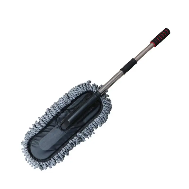 

Multifunctional Car Collector Cleaning Dusts Mop Bristles Strong Water Absorption Vehicle Cleaning Wax Mop Brush Car Wash