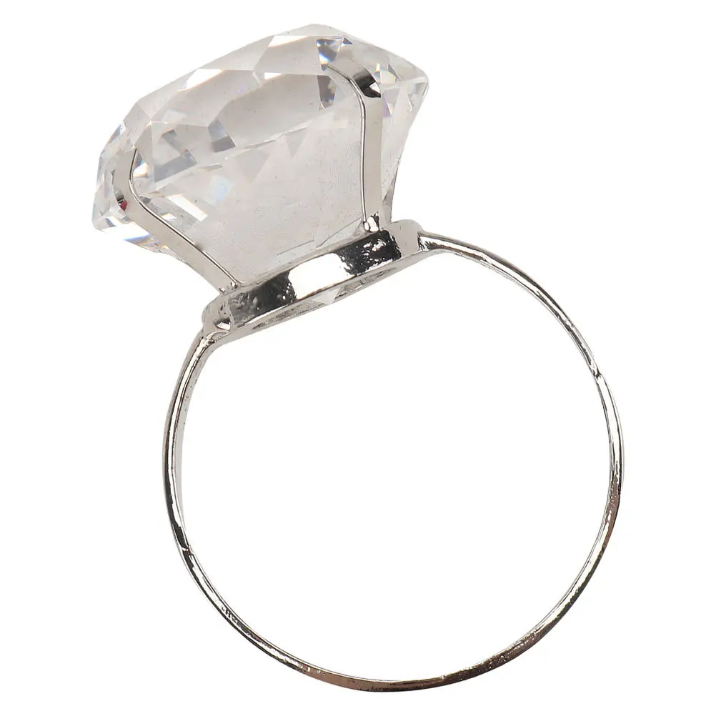 

Wedding Party Ring Prop Large Simulated Decoration for Engagement Anniversary Supplies Photo Booth Decorative Accessory