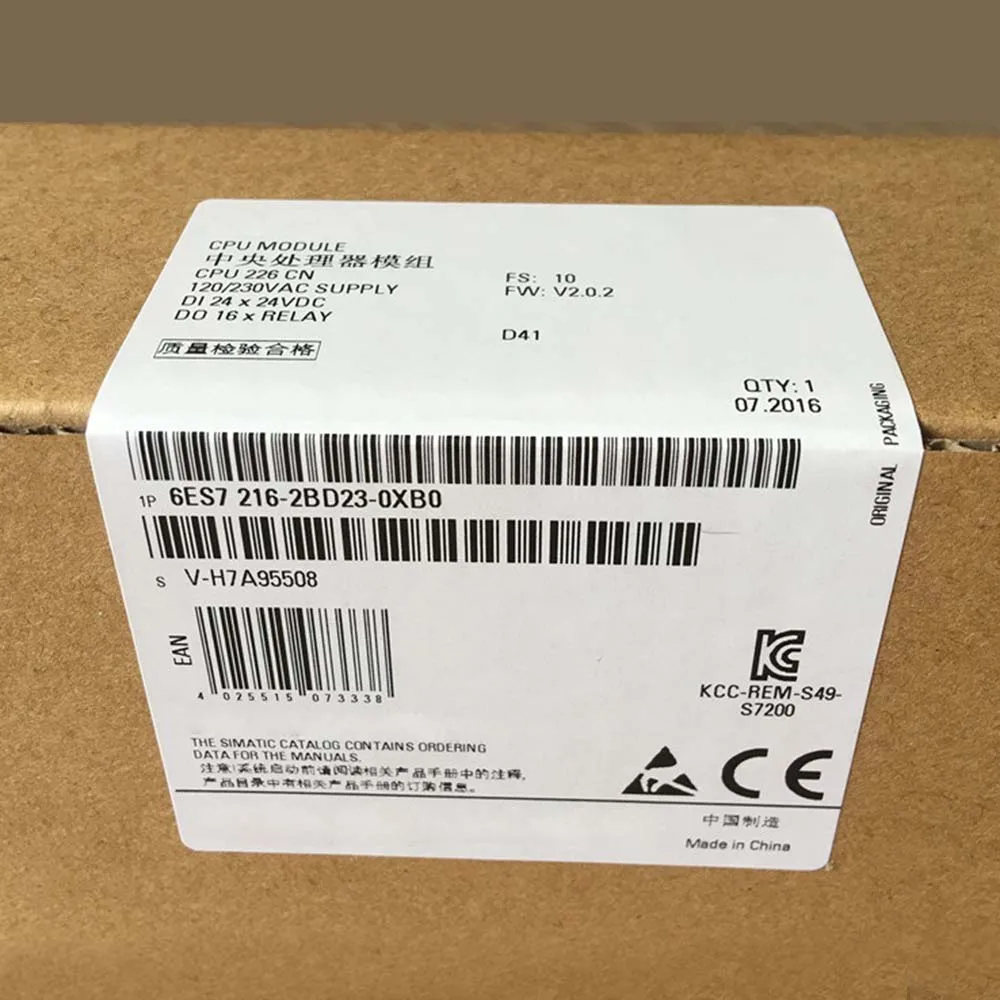 New for Siemens 6ES7216-2BD23-0XB0 Module in Box