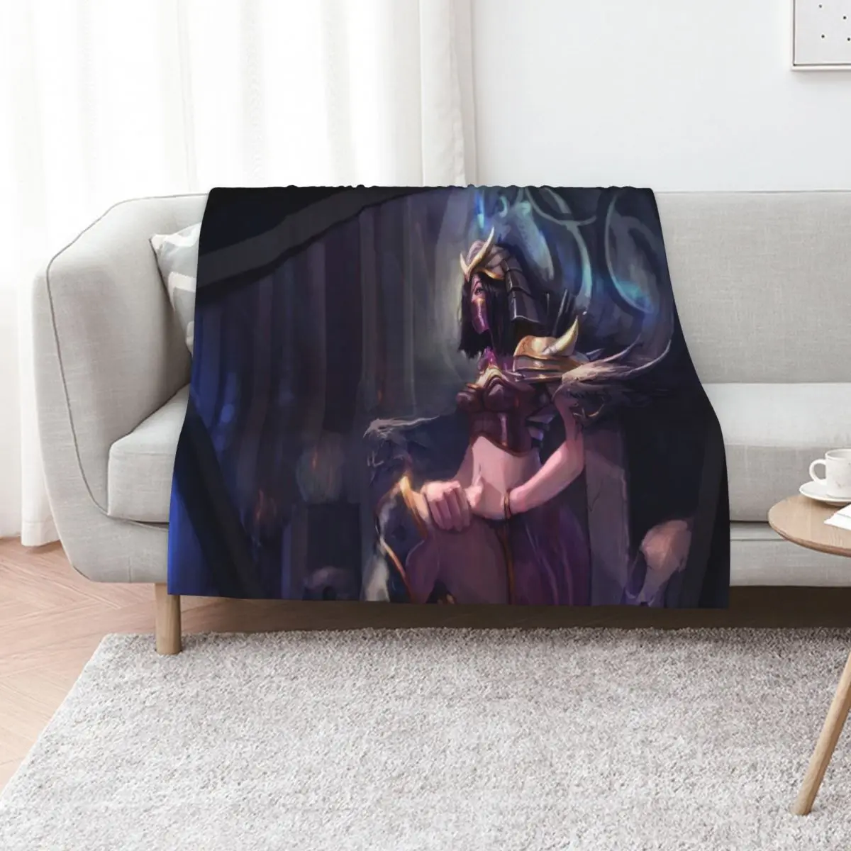 

Mileena Mortal Kombat Throw Blanket sofa bed Single For Sofa Thin bed plaid Blankets