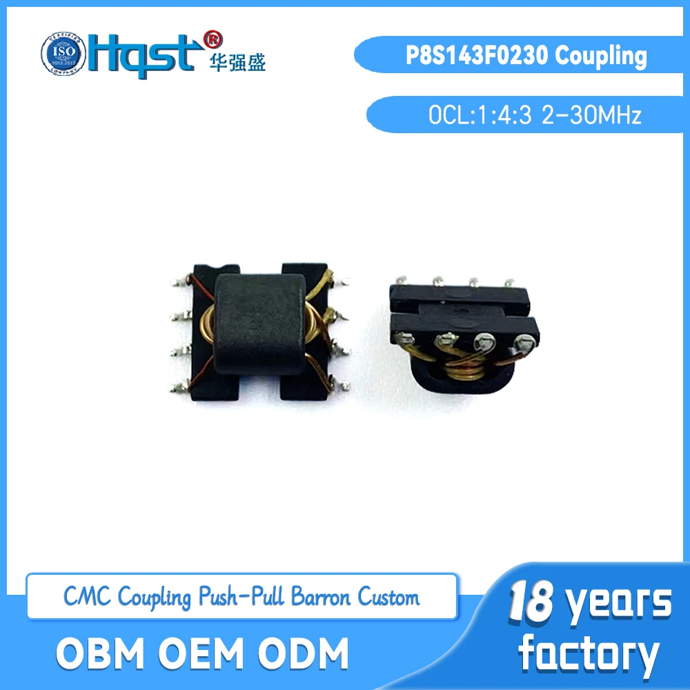 P8s143f0230 gekoppelte Transformatoren smd dreht Verhältnis