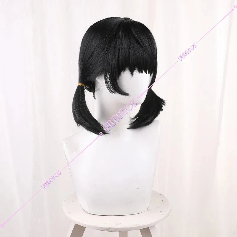 dy20game-vocaloid-シンセサイザー-カイユキ-コスプレウィッグ-ダブルポニーテール-黒ウィッグ-ah-software-co-ltd-耐熱ファイバーヘア-ローズ