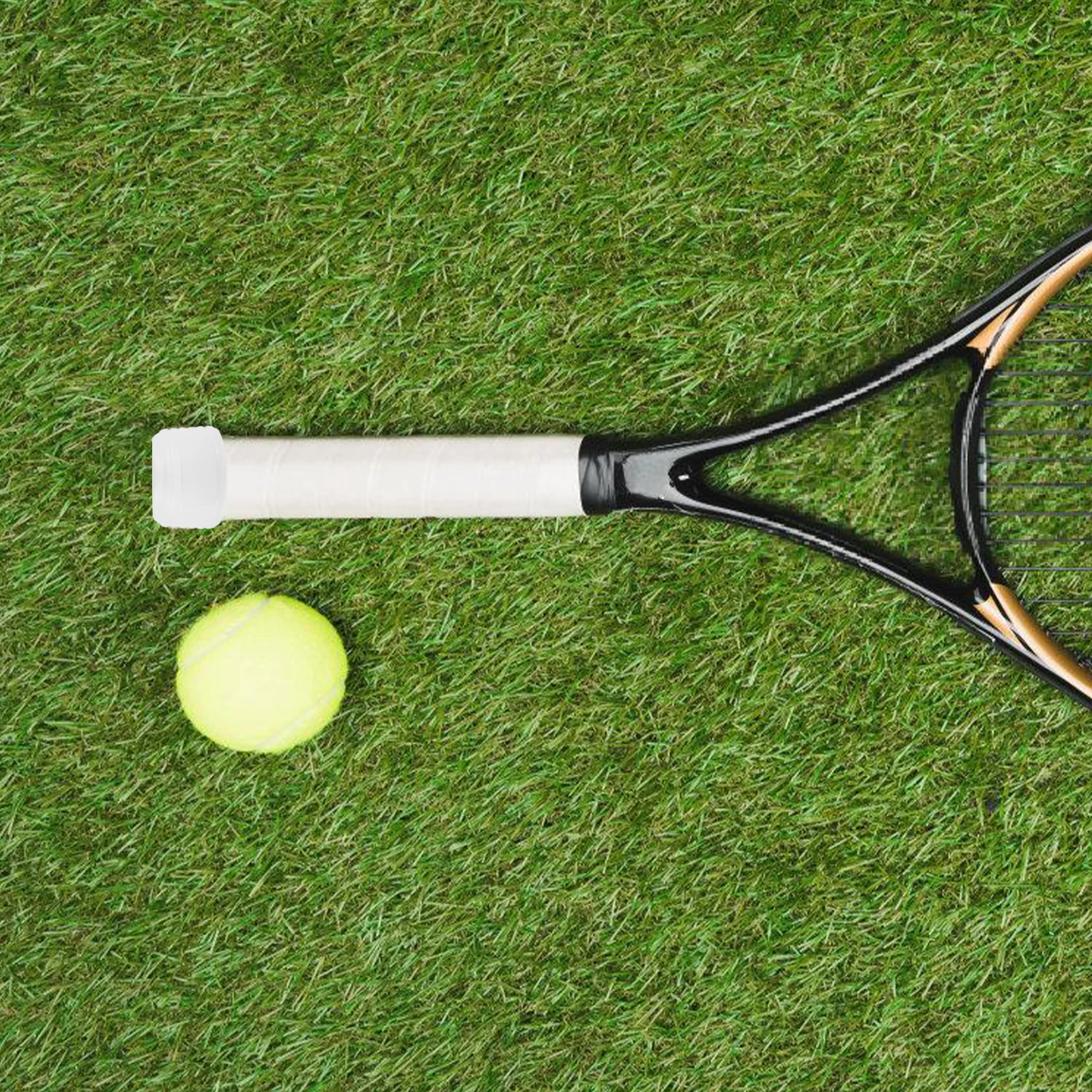 

5pcs Tennis Grip Bands Silicone Rings for Badminton Racket Sweatbands Non Skid Professional Sports Racquet Grips Replacement