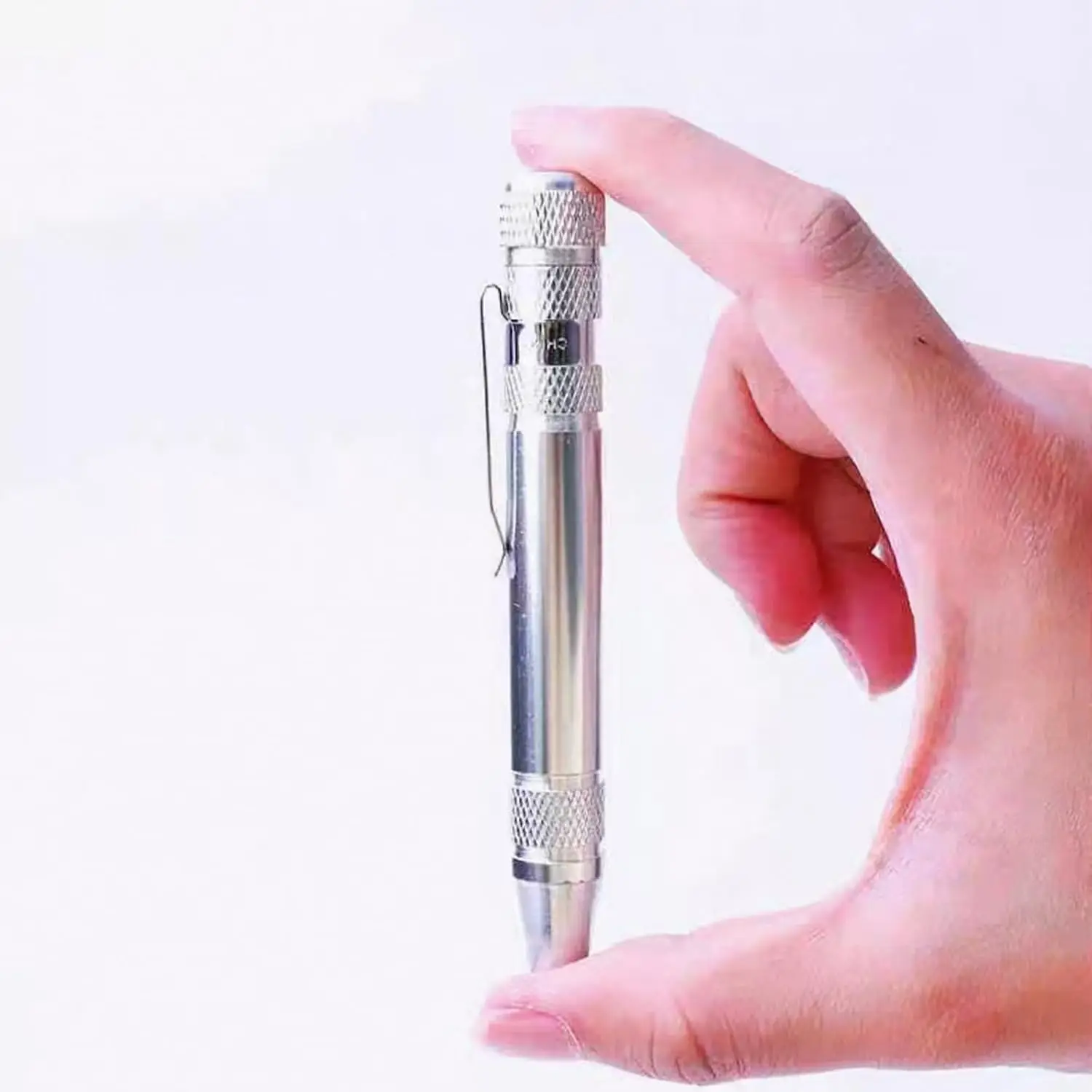 8 in1 ペンドライバーセットアルミ合金ペンタイプ手動多機能ドライバーキットハンドツール