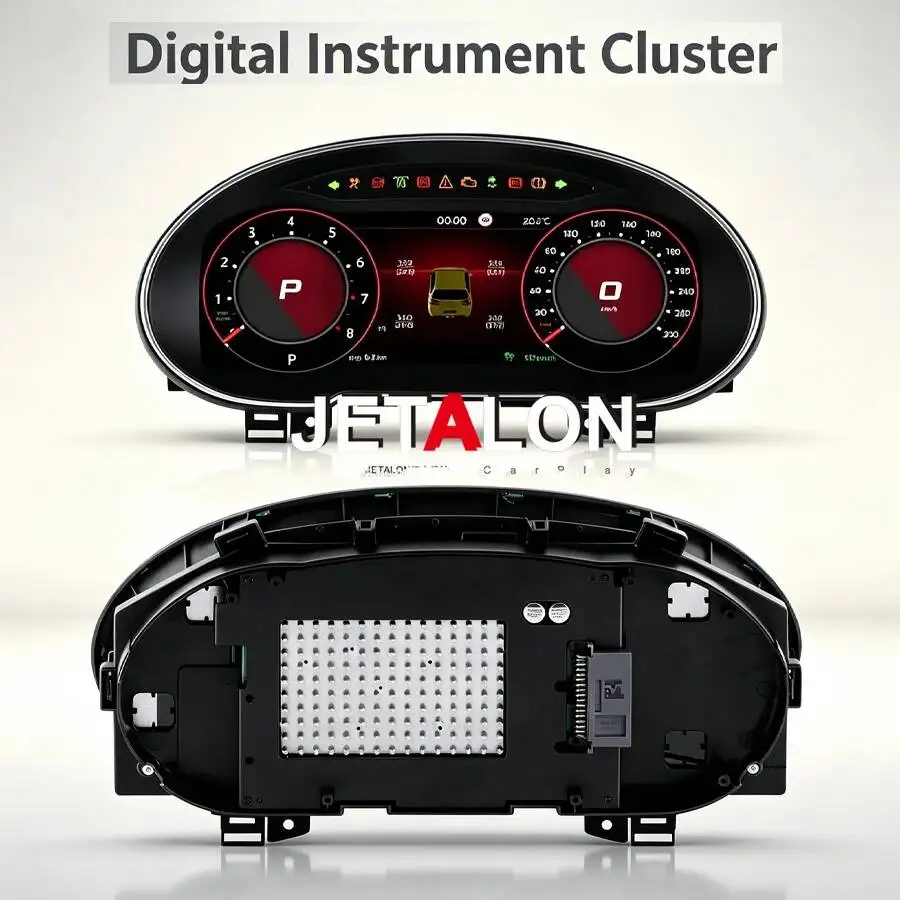 New LCD Android Screen For Skoda Octavia 2015-2020 Speedometer Car Digital Cluster Virtual Cockpit Dashboard Instrument Panel