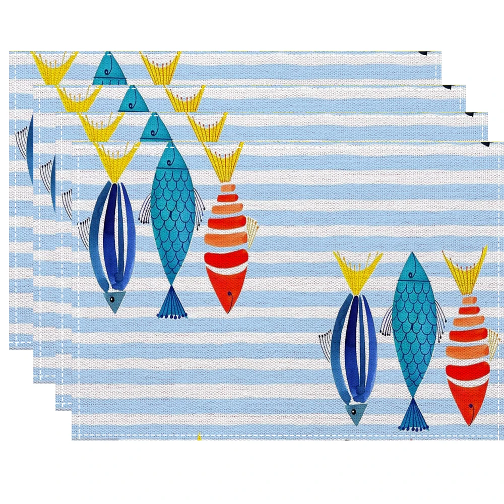 Manteles individuales vibrante - Interior Design News reseña y precio