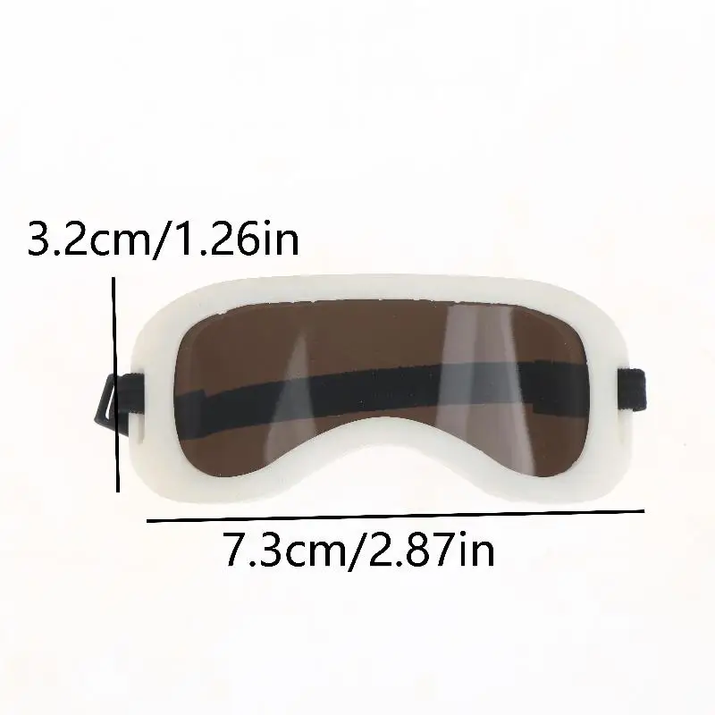 【BS】Voor 17CM poppen Skibril Poppen Verkleedaccessoires Poppenhuisdecoratie Schattige poppenkledingaccessoires