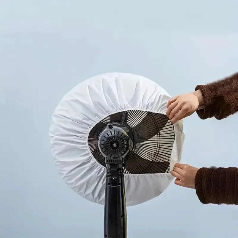 Waterproof Dustproof Round Fan Cover Electric Fan Dust Bag Cover Bag for Home Office Outdoor Use with Durable Material