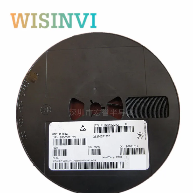 10PCS BFP196 E6327 BFP196 Marking RIs SOT143 Low Noise Silicon Bipolar