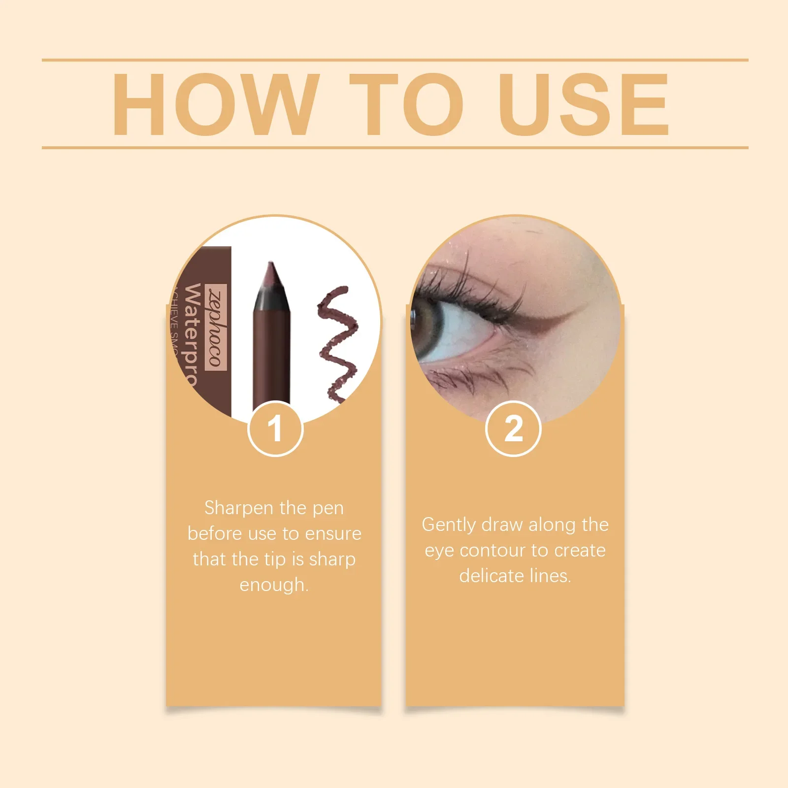 Waterproof Plum Eyeliner Gel Pen Ultra Fine Matte Smooth Quick Dry Non-Smudge Easy To Wear Eye Makeup Tools Hot Sales_voghion.com
