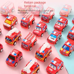 10-30PC Cute Kids Pull Back Fire Engineering Vehicle Boy and Girl Birthday Party Gift Pinata Filler Kindergarten Prize Gift Pack