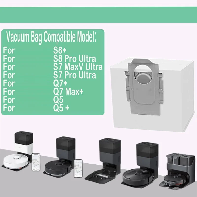 

ABGH-Accessories For Roborock Stone Sweeping Robot G10s/G20/S7/S8/Q5 Non-Woven Dust Bag Sweeper Parts