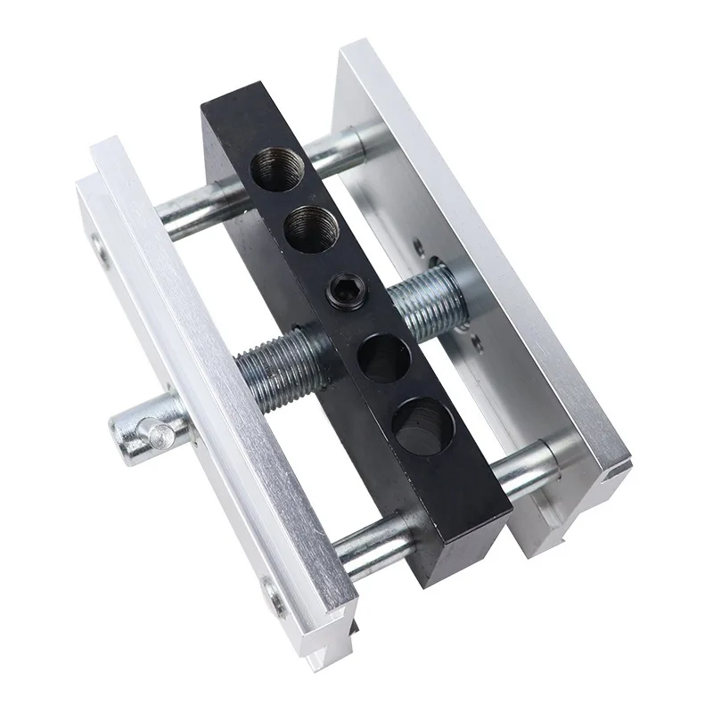 

Straight hole locator, wooden board connection drilling locator, vertical drilling fixture, round wood pin locator