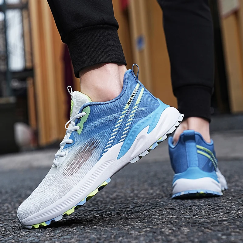 

Lightweight couple style Breathable and comfortable summer high quality mesh style hot selling men's shoes Trendy sports shoes
