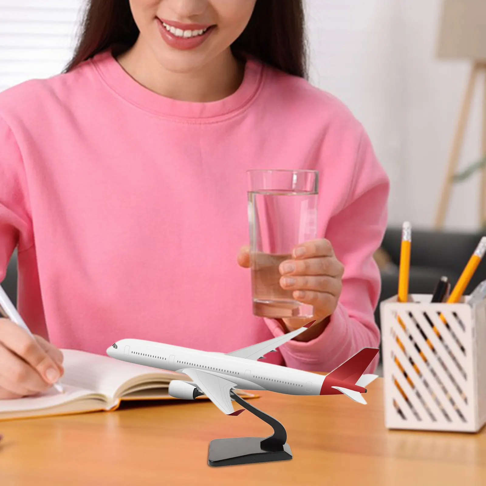 

Plastic Aircraft Display Stand Universal Support Bracket for 1 400 Scale Airplane Easy Setup Aviation Display Holder