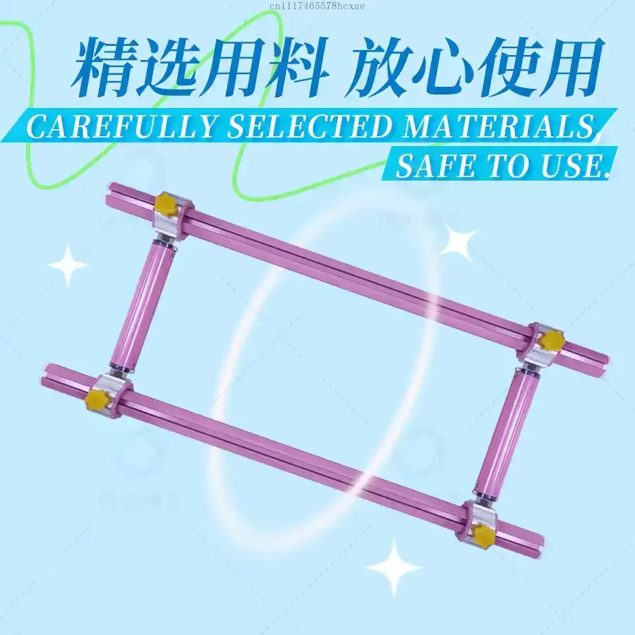 asta-laterale-regolabile-per-pressa-tessuti-triangolare-speciale-per-punto-croce-tipo-cursore-a-quattro-fessure-colore-28-mm-modello-m-estensibile