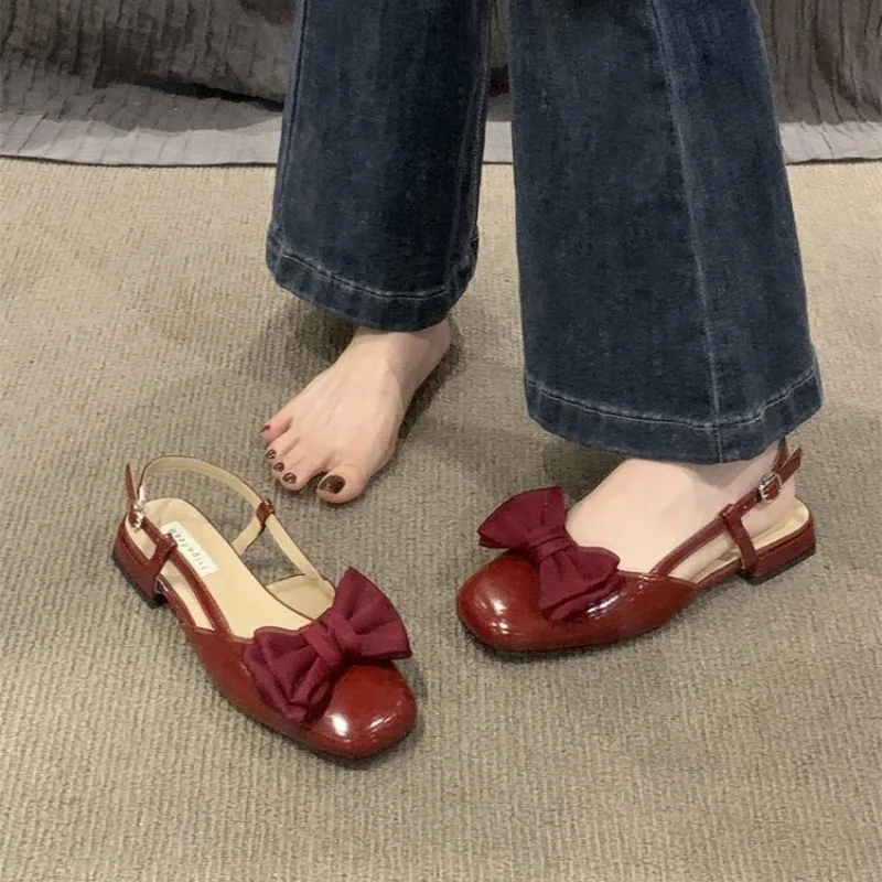 

Fashionable Shoes Female 2026 New Women's High Heels Summer Pumps Women Butterfly-knot Sandals Women