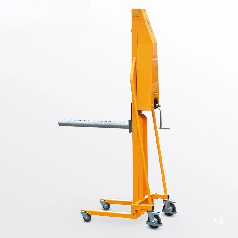 Winch lift truck Roll lift Forklift loading and unloading truck Single column fork