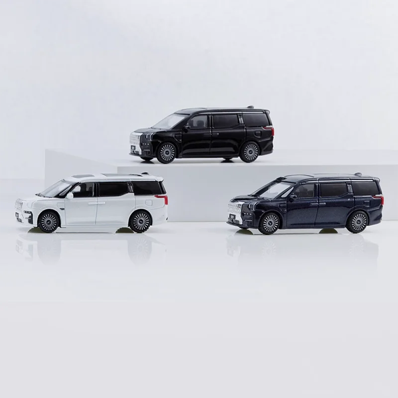 

Литой под давлением масштаб 1:64 ZEEKR 009/001/X MPV, модель автомобиля из сплава, статическая коллекция, украшенный сувенир, подарок, хобби и игрушки