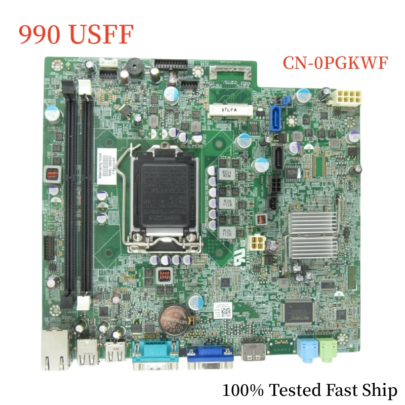 

CN-0PGKWF For Dell Optiplex 990 USFF Motherboard 0PGKWF PGKWF LGA1155 DDR3 Mainboard 100% Tested Fast Ship