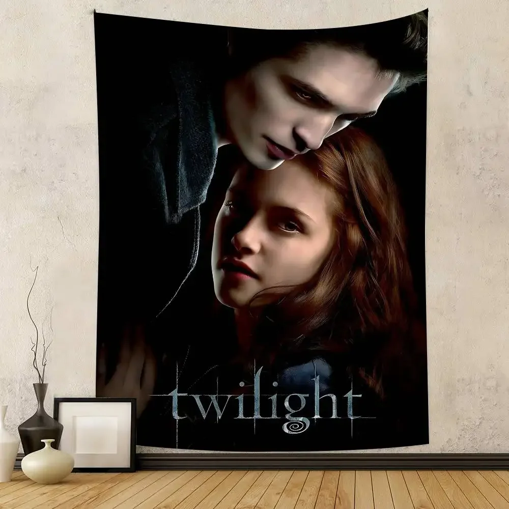 مصاص دماء الشفق الفيلم المطبوعة نسيج حائط كبير معلقة التارو الهبي جدار السجاد النوم ديكور فني للمنزل #5