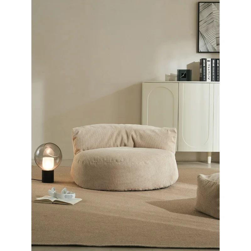 Lamb cashmere single EPP lazy sofa household bean bag tatami online celebrity small household recliner