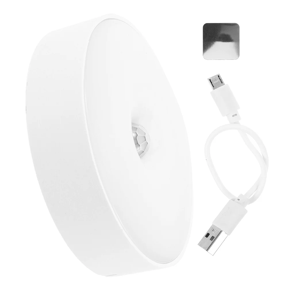 Night Light LED Induction Sensor Lamp Motion Cabinet Lights Powered Indoor Intelligent Magnets Stick