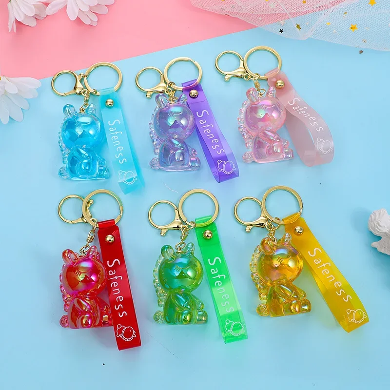 Miniso 高級で絶妙なキーチェーン、キュートなアクセサリー、ファッショナブルなバッグペンダント、キーチェーンの小さなギフト