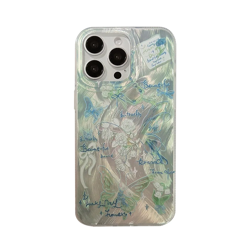 Lily of the valley Case For Iphone 15 14 13 12 11 Pro Max For iphone xs max Case Multicolour Shockproof phone Case