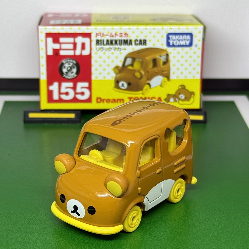 

Tomy Dream Tomica No.155 Rilakkuma Cardie Casting Static Alloy Car Mode Collection